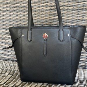 Kate Spade Marti Large Tote Pebbled Leather Black